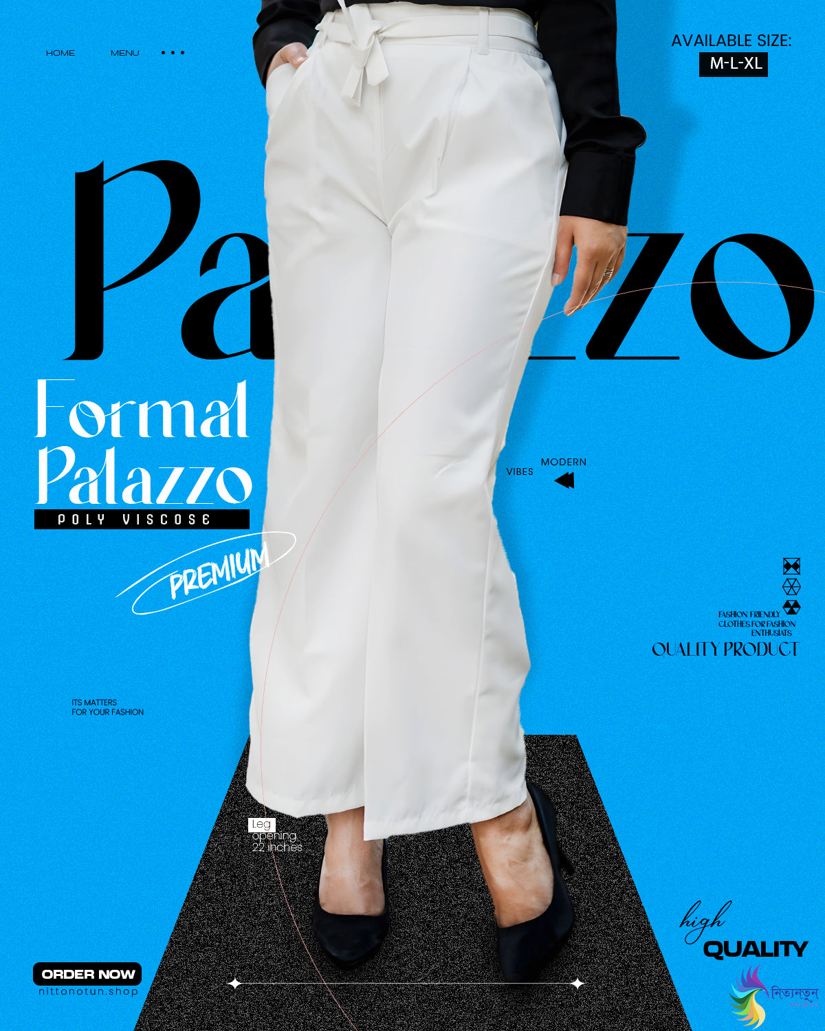 Ladies Formal Palazzo