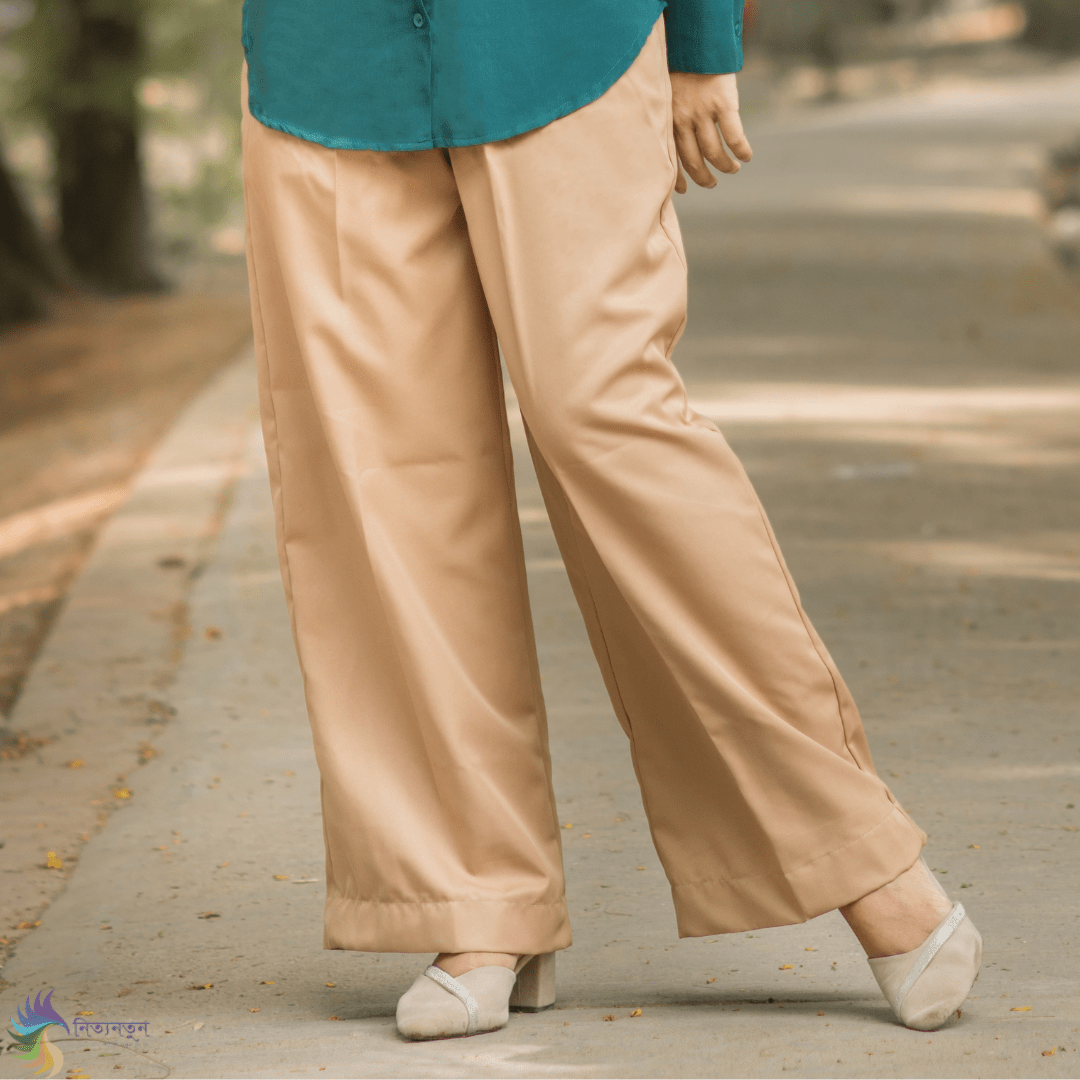 Wide Leg Formal Pants - Nitto Notun