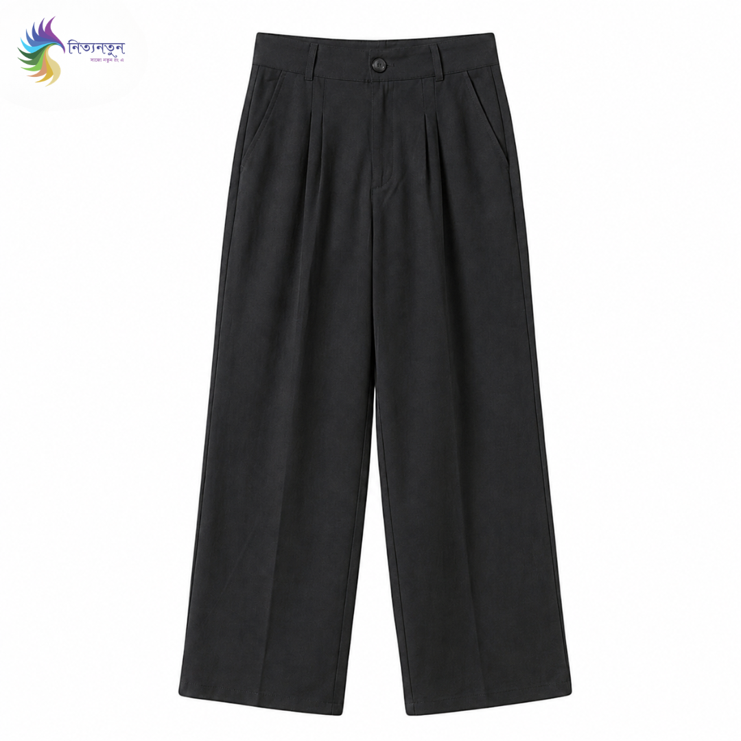 Gabardine Wide Leg