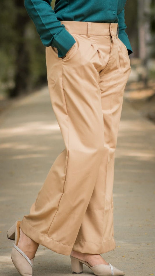 Wide Leg Formal Pants - Nitto Notun