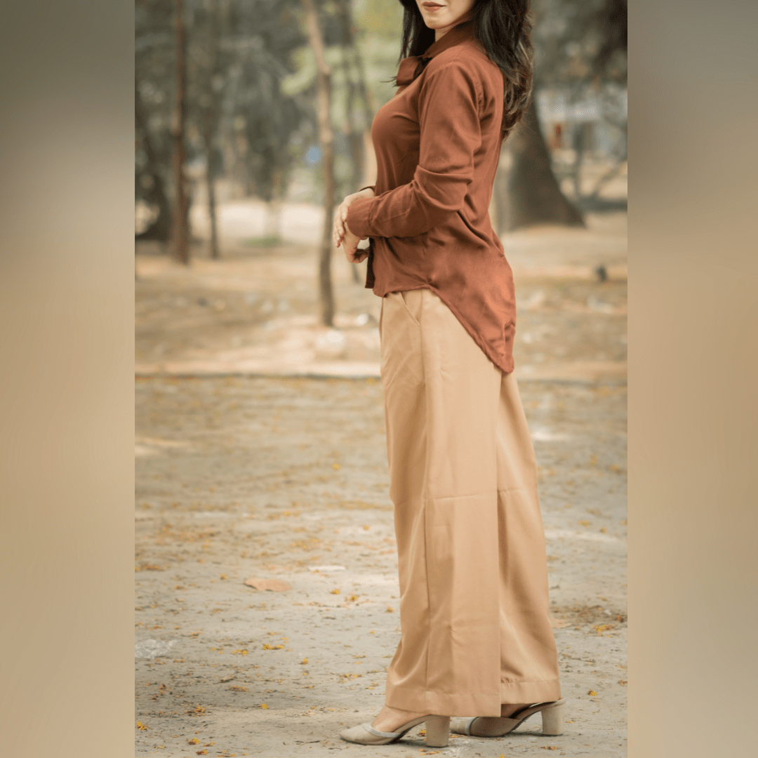 Wide Leg Formal Pants - Nitto Notun