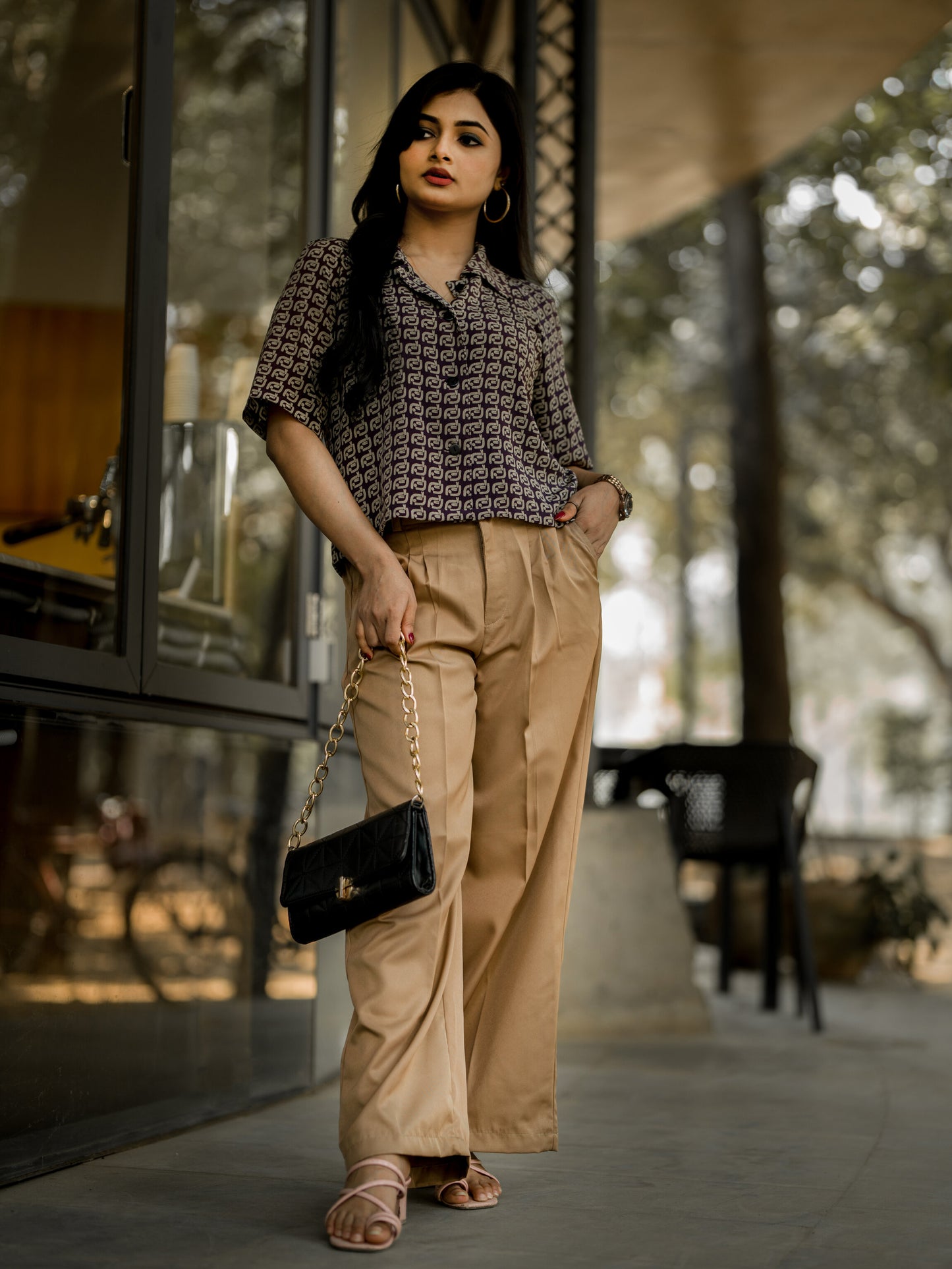 Wide Leg Formal Pants