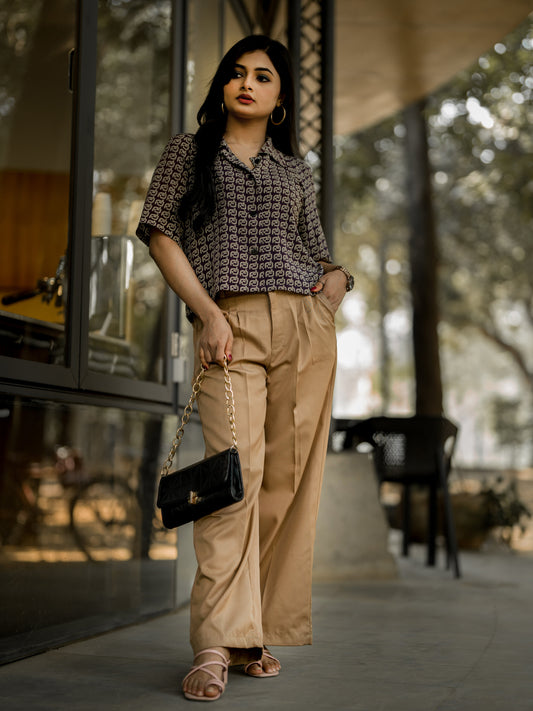 Wide Leg Formal Pants