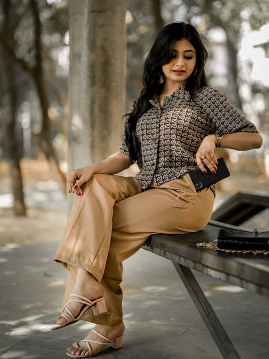 Wide Leg Formal Pants