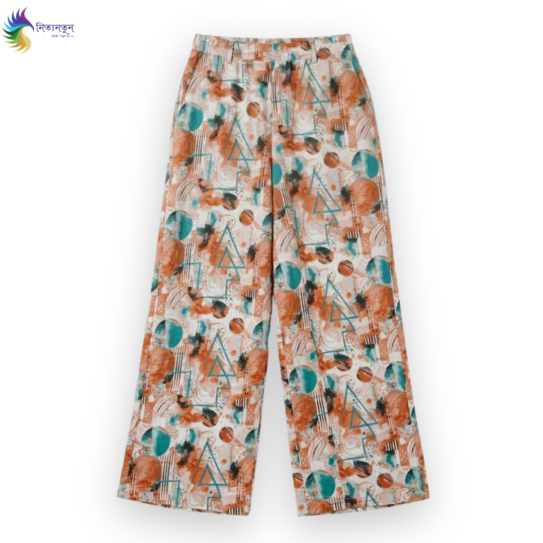 Terracotta Mosaic Canvas Pants